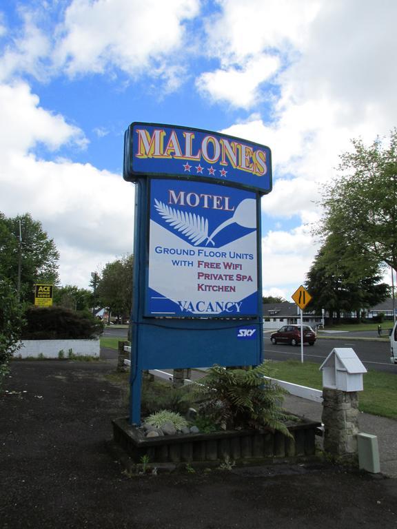 Malones Spa Motel Rotorua Exteriér fotografie