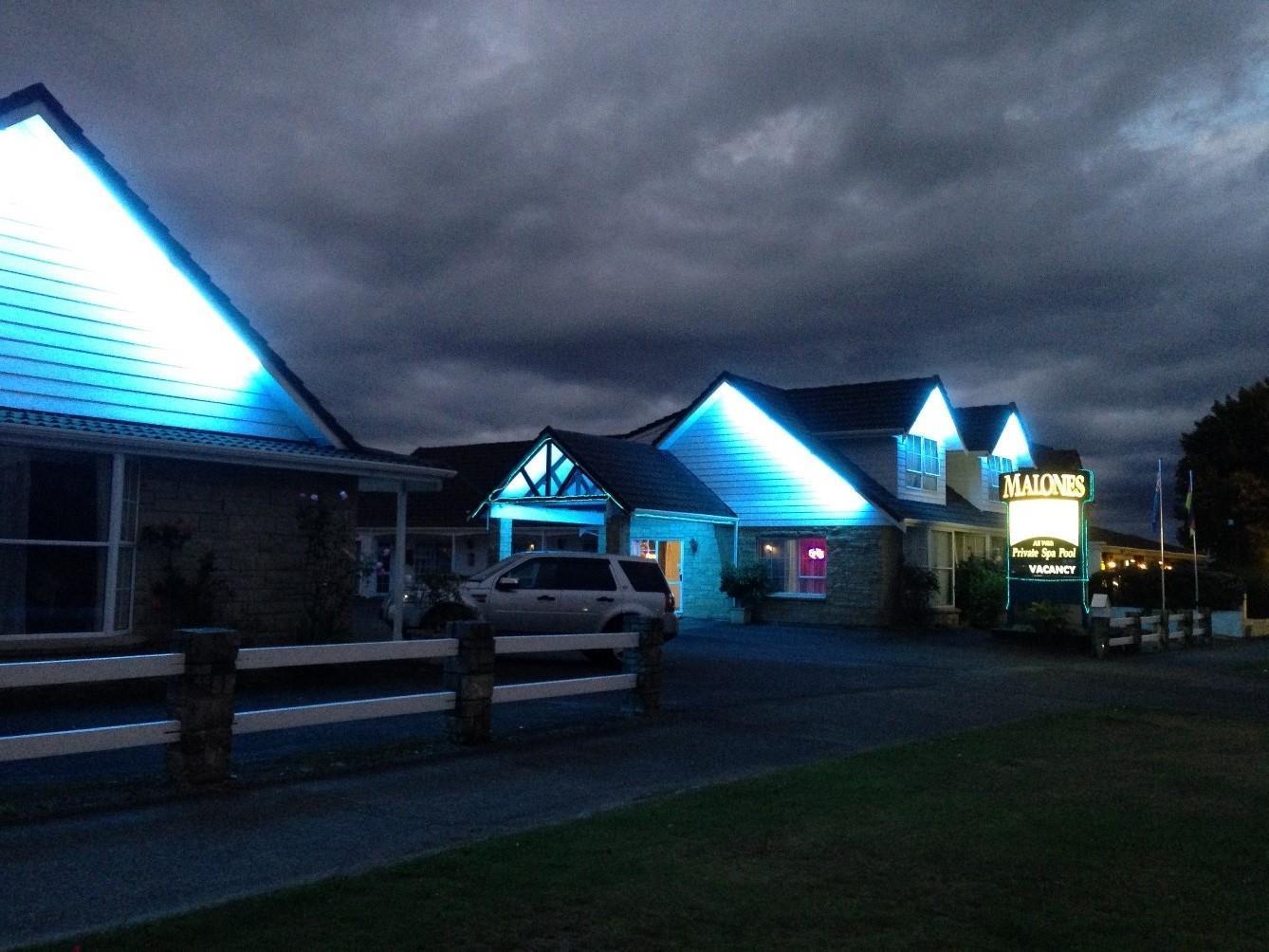 Malones Spa Motel Rotorua Exteriér fotografie